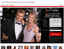 Tablet Screenshot of americansingles.net